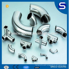 304 316 stainless steel sanitary tri clamp pipe fitting
